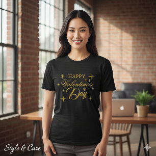 T-shirt En Tri-matière Chemise tri-blend graphique joyeuse pour la Saint-