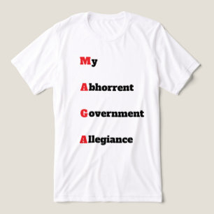 T-shirt En Tri-matière Chemise Tri-Blend MAGA