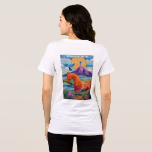 T-shirt En Tri-matière Chemise Women of Valor Quilt