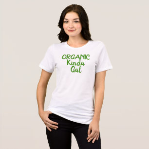 T-shirt En Tri-matière Chemises amusantes pour filles plutôt bio