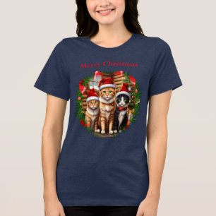 T-shirt En Tri-matière Chemises pour chats
