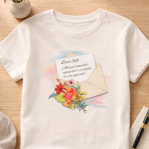 T-shirt En Tri-matière Cher toi-même, le vieillissement est une mise à ni