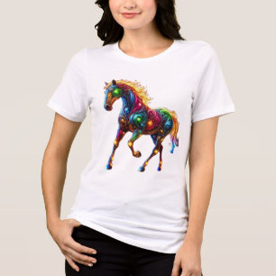 T-shirt En Tri-matière Cheval gracieux