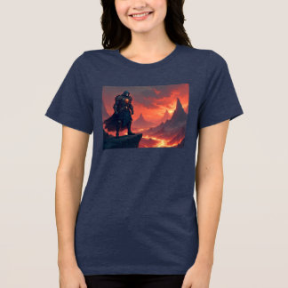 T-shirt En Tri-matière Chevalier sombre de la flamme