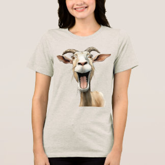 T-shirt En Tri-matière Chèvre fantaisiste