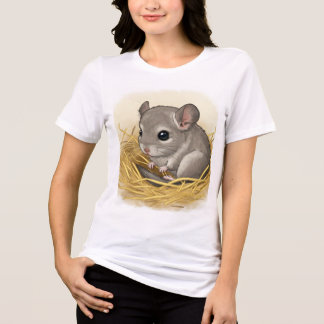 T-shirt En Tri-matière Chinchilla Cuddle Bliss