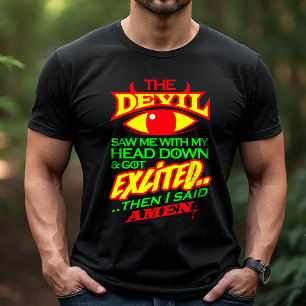 T-shirt En Tri-matière Christian Le Diable S'Est Excité Pasteur