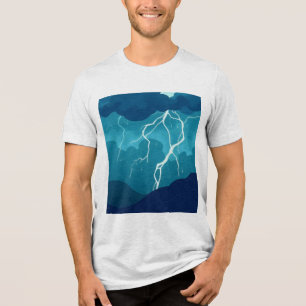 T-shirt En Tri-matière ciel orageux