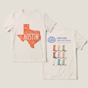 T-shirt En Tri-matière CISV Austin Greetings Féminin
