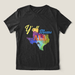 T-shirt En Tri-matière CISV Austin "Y'all Means All" Femmes