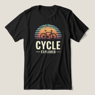 T-shirt En Tri-matière Citation de durée du cycle d'aventure "explorateur