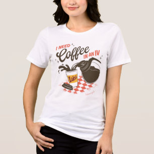 T-shirt En Tri-matière Citation de Gilmore Girls Luke’s Coffee IV