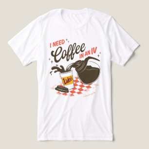 T-shirt En Tri-matière Citation de Gilmore Girls Luke’s Coffee IV