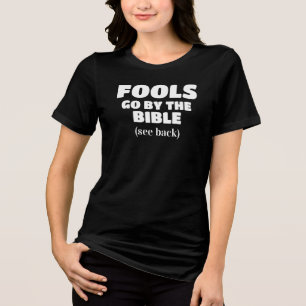 T-shirt En Tri-matière citation de la bible chrétienne