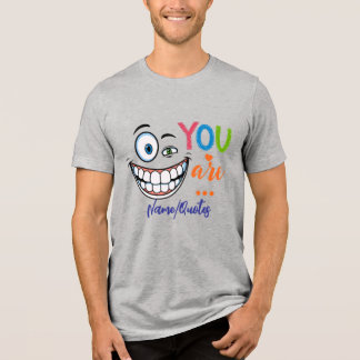 T-shirt En Tri-matière Citation Sarcasique Minimale