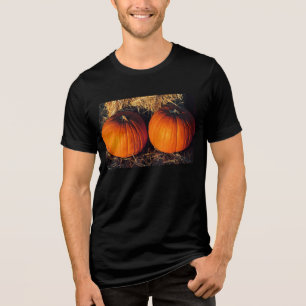 T-shirt En Tri-matière Citrouilles Vintage Jumelles