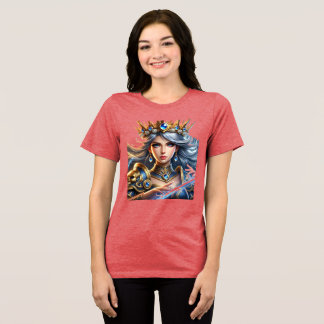T-shirt En Tri-matière Clash Queen