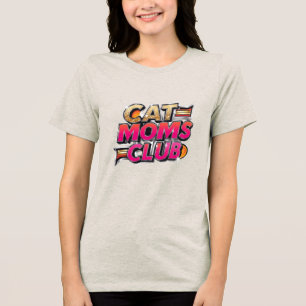 T-shirt En Tri-matière Club Cat Moms