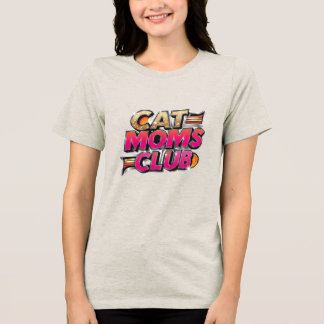 T-shirt En Tri-matière Club Cat Moms