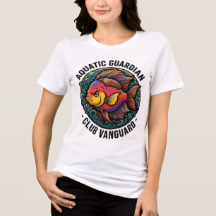 T-shirt En Tri-matière Club de gardien aquatique Poisson Vanguard