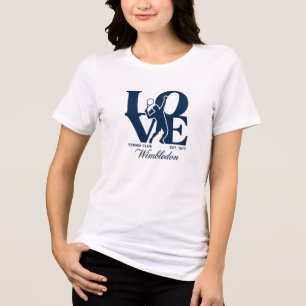 T-shirt En Tri-matière Club de Tennis Love Wimbledon Établit 1877