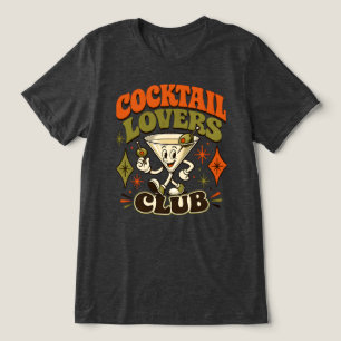 T-shirt En Tri-matière Club des Amoureux de Cocktail