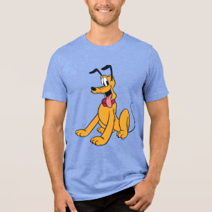 T-shirt En Tri-matière Col Pluto Rouge Classique