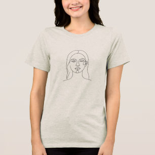 T-shirt En Tri-matière Collection d'esthétique minimaliste