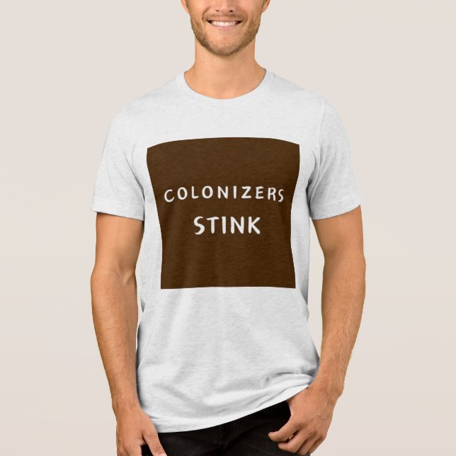 T-shirt En Tri-matière Colonisateurs Stink M (Recto)