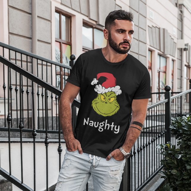 T-shirt En Tri-matière Comment Grinch Stol Christmas | Naughty Grinch (Créateur téléchargé)
