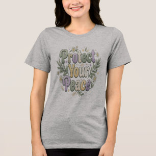 T-shirt En Tri-matière Conception de citation inspirante pour protéger vo