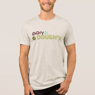 T-shirt En Tri-matière Conception de logo de dessin animé drôle de Crazy