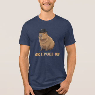 T-shirt En Tri-matière Conception de mème de Capybara tendance et drôle
