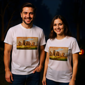 T-shirt En Tri-matière Conception de peinture d'Halloween de fantômes à G