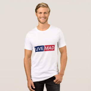 T-shirt En Tri-matière Conception de typographie moderne minimaliste auda