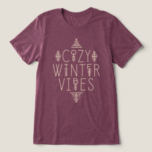 T-shirt En Tri-matière Conception de vidéos d'hiver
