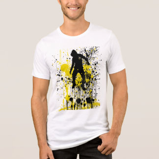 T-shirt En Tri-matière Conception unique inspirée par le mouvement