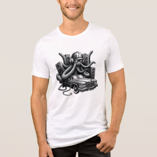 T-shirt En Tri-matière Conduite Monstrueuseuse de Voiture Horreur