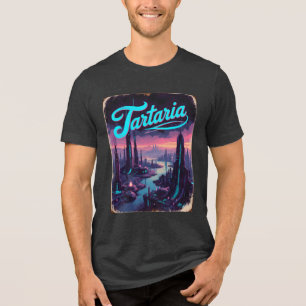 T-shirt En Tri-matière Conspiration Tartaria Sci-Fi Vintage
