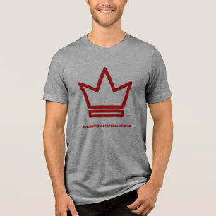 T-SHIRT  EN TRI-MATIÈRE CONSTELLATIONS MAJESTUEUSES 
