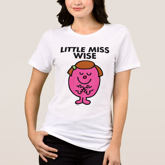 T-shirt En Tri-matière Contemplation Little Miss Wise (Recto)