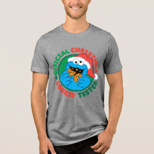 T-shirt En Tri-matière Cookie Monster   Tester officiel de biscuits de No