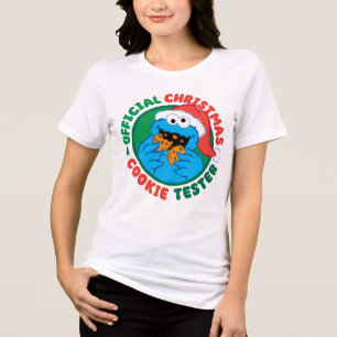 T-shirt En Tri-matière Cookie Monster   Tester officiel de biscuits de No