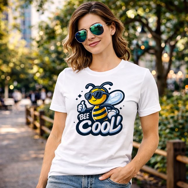 T-shirt En Tri-matière Cool | Dessin amusant Bee Design (Créateur téléchargé)