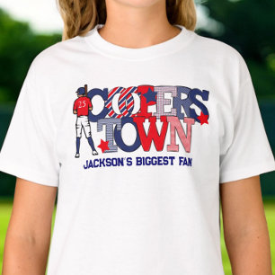 T-shirt En Tri-matière Cooperstown Frère et Sœur Plus Grand Fan / Patriot