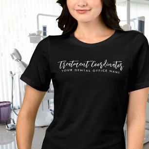 T-shirt En Tri-matière Coordonnateur de traitement minimaliste moderne