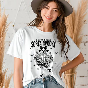 T-shirt En Tri-matière Coquette Halloween drôle Fantôme Éffrayant