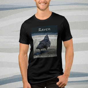 T-shirt En Tri-matière Corbeau gothique Urbain Blackbird