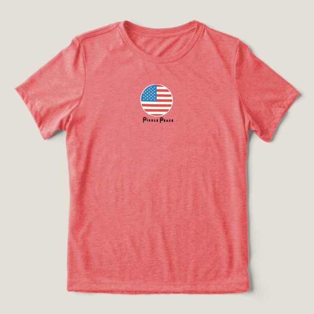 T-shirt En Tri-matière cornichon patriote (Design Recto)