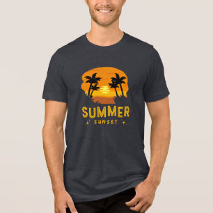 T-shirt En Tri-matière coucher de soleil